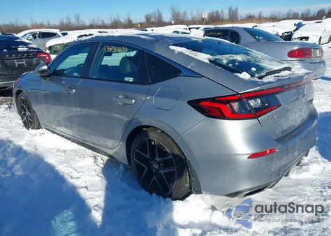 2023 Honda Civic Sport Touring z USA, uszkodzony, nr VIN 19XFL1H8XPE012093